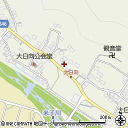 長野県須坂市大日向町193周辺の地図