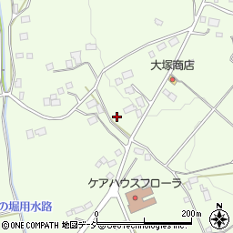 栃木県塩谷郡高根沢町上柏崎455周辺の地図