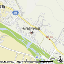 長野県須坂市大日向町45周辺の地図