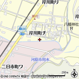 石川県金沢市岸川町チ67周辺の地図