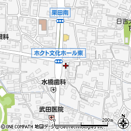 長野県長野市栗田169周辺の地図
