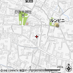 長野県長野市栗田579周辺の地図