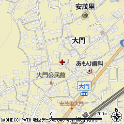 長野県長野市安茂里1246周辺の地図