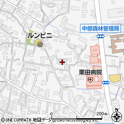 長野県長野市栗田625周辺の地図