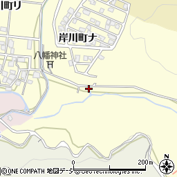 石川県金沢市岸川町33-1周辺の地図
