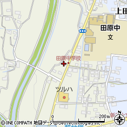 栃木県　警察本部宇都宮東警察署田原駐在所周辺の地図