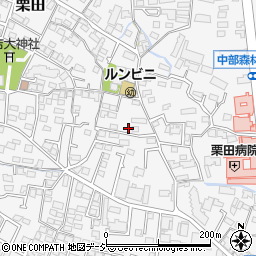 長野県長野市栗田614周辺の地図