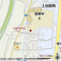 栃木県宇都宮市下田原町1736-1周辺の地図