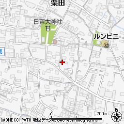 長野県長野市栗田568周辺の地図