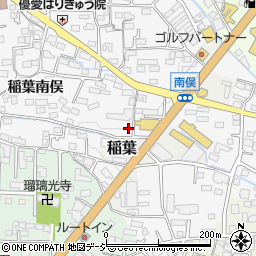 長野県長野市稲葉南俣2609周辺の地図