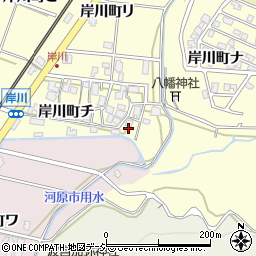 石川県金沢市岸川町チ43周辺の地図