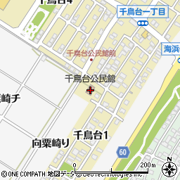 千鳥台公民館周辺の地図
