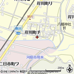 石川県金沢市岸川町チ66周辺の地図