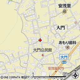 長野県長野市安茂里1296-1周辺の地図