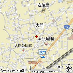 長野県長野市安茂里1220周辺の地図