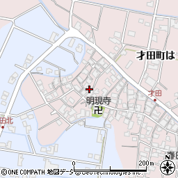 石川県金沢市才田町乙周辺の地図