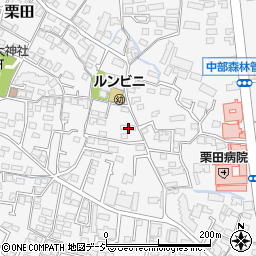長野県長野市栗田613周辺の地図