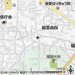 長野県長野市稲葉2393周辺の地図