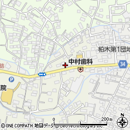 長野県長野市稲葉1884周辺の地図