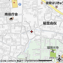 長野県長野市稲葉南俣2383周辺の地図