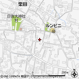 長野県長野市栗田595周辺の地図