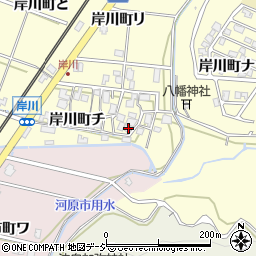 石川県金沢市岸川町チ32周辺の地図
