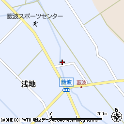 富山県小矢部市浅地657周辺の地図