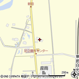 栃木県鹿沼市板荷1161周辺の地図