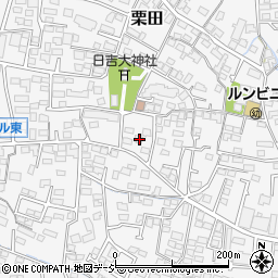 長野県長野市栗田558-11周辺の地図