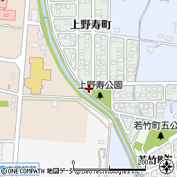 上野寿町公民館周辺の地図
