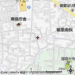 長野県長野市稲葉南俣2404周辺の地図