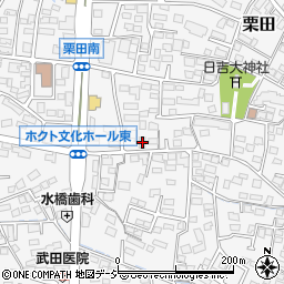 長野県長野市栗田528周辺の地図