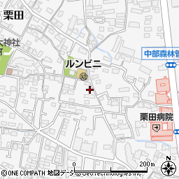 長野県長野市栗田612周辺の地図