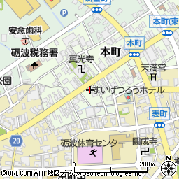 小幡理容店周辺の地図