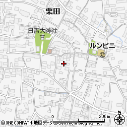 長野県長野市栗田578周辺の地図
