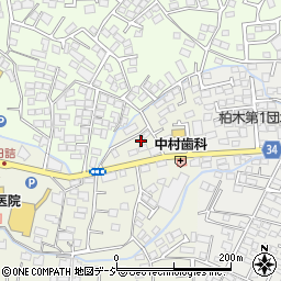 長野県長野市稲葉1885-4周辺の地図