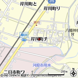 石川県金沢市岸川町チ11周辺の地図