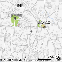 長野県長野市栗田594周辺の地図