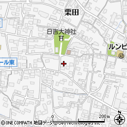 長野県長野市栗田558-7周辺の地図
