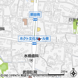 長野県長野市栗田1816周辺の地図
