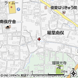 長野県長野市稲葉2394周辺の地図