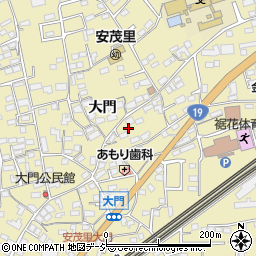 長野県長野市安茂里1201周辺の地図