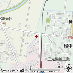 富山県警察本部　富山西警察署神保駐在所周辺の地図