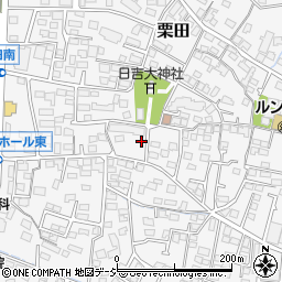 長野県長野市栗田556周辺の地図
