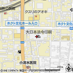 大日本法令印刷周辺の地図