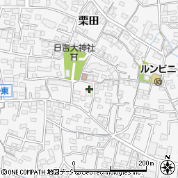 長野県長野市栗田573周辺の地図