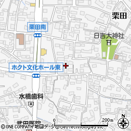 長野県長野市栗田525-3周辺の地図