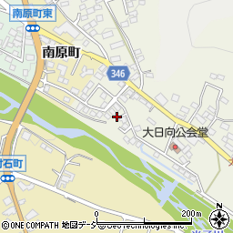長野県須坂市大日向町42周辺の地図