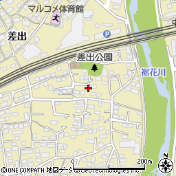 長野県長野市安茂里1853-1周辺の地図