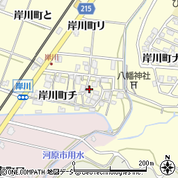 石川県金沢市岸川町チ28周辺の地図